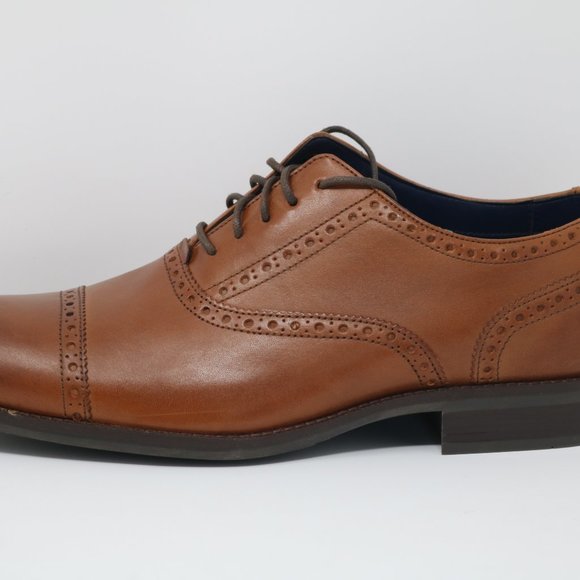 Cole Haan Wayne Cap Toe Oxfords Leather British main image 4